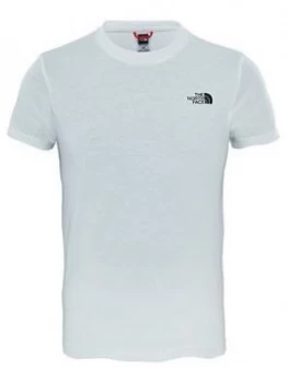 The North Face Boys Dome Tee White Size S7 8 Years