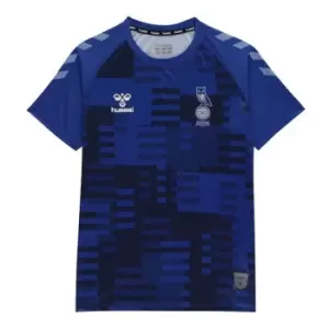 Hummel Oldham Athletic FC Replica Shirt Junior Boys - Blue