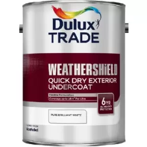Dulux Trade Weathershield Quick Dry Undercoat White 1L - White