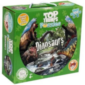 100 Piece Jigsaw Puzzle - Top Trumps Dinosaur Edition