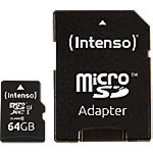 Intenso 64GB MicroSDXC Memory Card