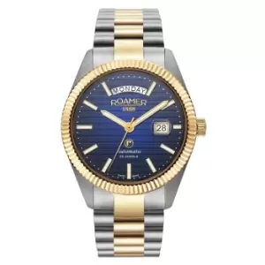 Roamer 981666 47 45 50 Daydate II Automatic Two Tone Bracelet Wristwatch