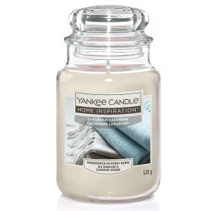 Yankee Candle Home Inspiration Luxurious Cashmere Jar Candle