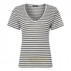 SET Stripe T Shirt - 0109 WHITE