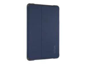 Dux 7.9 Inch iPad Mini 4th Generation Tablet Case Midnight Blue Microfibre Polycarbonate TPU Scratch Resistant Shock Resistant
