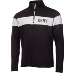 DKNY Golf Zip Top - Black