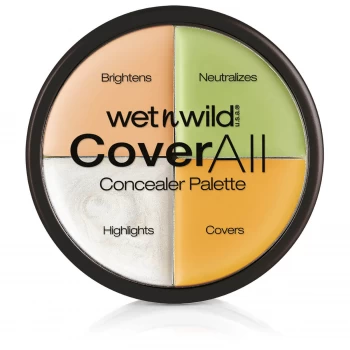 wet n wild CoverAll Concealer Palette - 6.5g