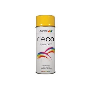 PlastiKote Deco Spray Paint High Gloss RAL 9016 Brilliant White 400ml