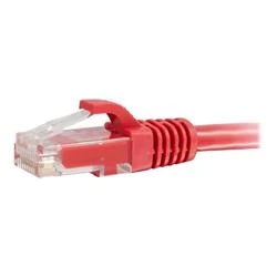 C2G .5m Cat5E 350 MHz Snagless Patch Cable - Red