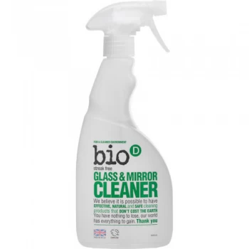Bio D Glass & Mirror Cleaner Spray 500ml