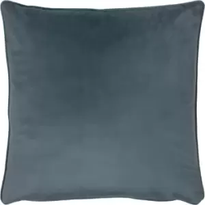 Evans Lichfield Opulence Cushion Cover (55cm x 55cm) (Petrol)