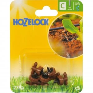 Hozelock CLASSIC MICRO In Line Pressure Compensating Dripper 5/32" / 4mm Pack of 5