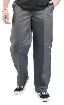 Dickies Double Knee, Charcoal Grey, Male, Pants, DK0A4XK3CH01