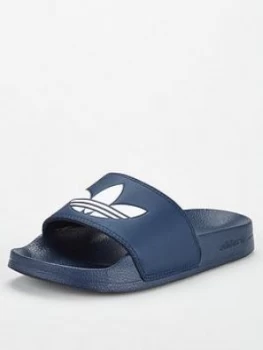 adidas Originals Adilette Lite Junior Slides - Navy, Size 4