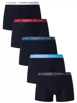 5 Pack Recycled Cotton Trunks