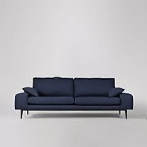 Swoon Tulum House Weave 3 Seater Sofa - 3 Seater - Navy