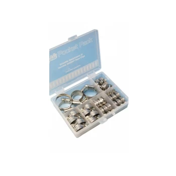 Assorted M/S Hose Clips - Box of 32 - PPMS - Jubilee