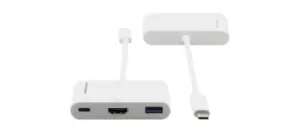 Kramer Electronics ADC-U31C/M2 video cable adapter USB Type-C White