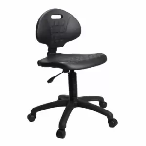 Derwent Polyurethane Operator Chair, black