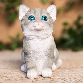 Best of Breed Collection - Grey & White Kitten Figurine