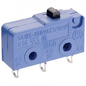 Marquardt Microswitch 1050.1122 250 V AC 5 A 1 x OffOn momentary