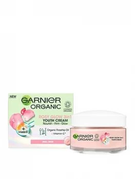 Garnier Organic Rosy Glow 3 In 1 Youth Cream 50ml