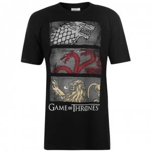 Character Game of Thrones T Shirt Mens - 3 Sigil Row