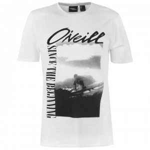 ONeill Frame T Shirt Mens - White
