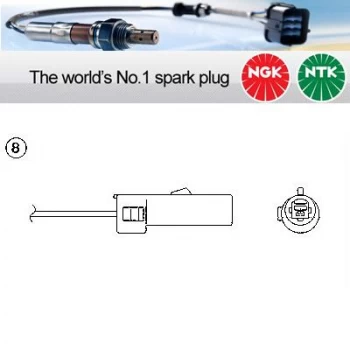 1x NGK NTK Oxygen O2 Lambda Sensor OZA401-E53 OZA401E53 (0175)