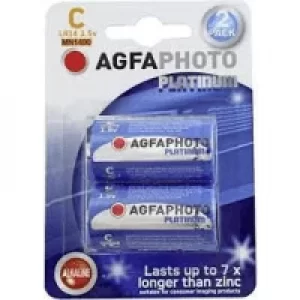 Agfaphoto LR14 Baby C Batteries (2 Pack)