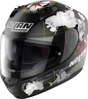 Nolan N60-6 Gemini Replica C. Checa Helmet, black-white, Size 2XL, black-white, Size 2XL