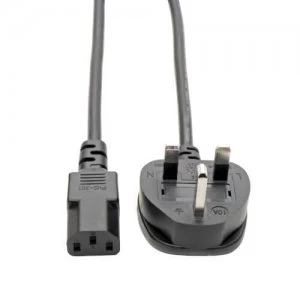 Tripp Lite UK Computer Power Cord Bs1363 To C13 10a 250v 18 Awg 6ft