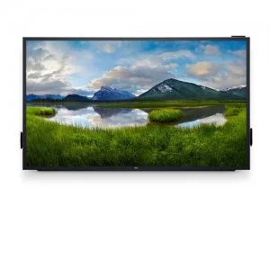 DELL C8618QT Touch Screen monitor 2.17 m (85.6") 3840 x 2160 pixels Black Silver Multi-touch Multi-user