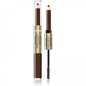 Revlon Cosmetics Brow Fantasy Eyebrow Pencil and Gel 2 in 1 Shade 106 Dark Brown 1,18ml