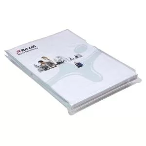 Rexel Nyrex Premium A4 Expanding Document Folder; Clear