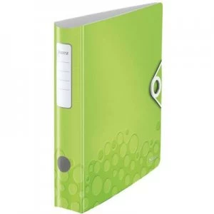 Leitz Folder 1107 Active WOW A4 Spine width: 65mm Green (metallic) 2 brackets 1107-00-64