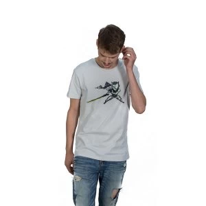 Overwatch - Genji Pixel Unisex Medium T-Shirt - White