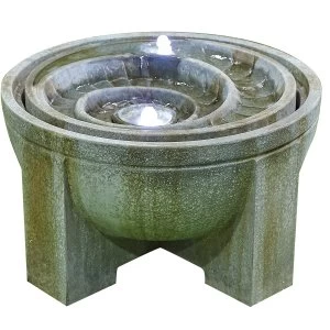 Kelkay Fossil Water Feature with LED Lights