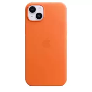 Apple iPhone 14 Plus Leather Case with MagSafe Orange MPPF3ZM/A
