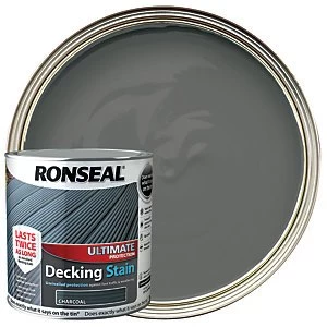 Ronseal Ultimate Protection Decking Stain - Charcoal 2.5L