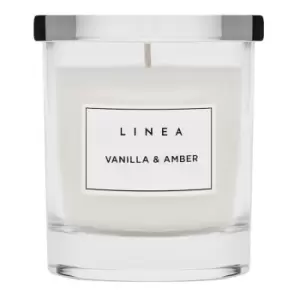 Linea Glass Candle - Cream
