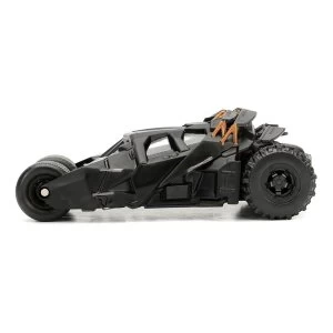 DC Comics - Batman 2008 The Dark Knight Movie Tumbler Batmobile Metals Die-cast Toy Car (Black)