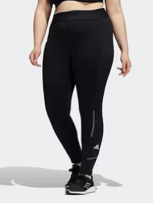 adidas Techfit Cold.rdy Long Leggings (plus Size), Black, Size 2X, Women