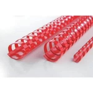 GBC CombBind Binding Comb A4 22mm Red 100