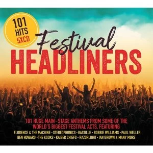 101 HITS Festival Headliners CD