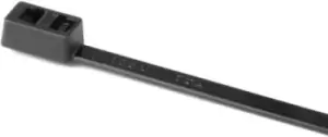 HellermannTyton Black Cable Tie Nylon Releasable, 305mm x 4.7 mm