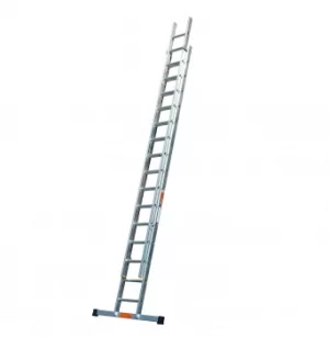 EN131 Pro Double Extension Ladder 4.0m