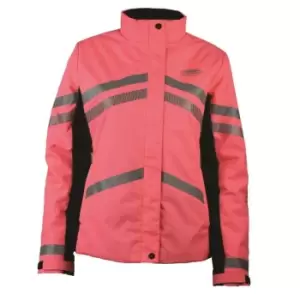 Weatherbeeta Reflective Heavy Padded Waterproof Jacket - Pink