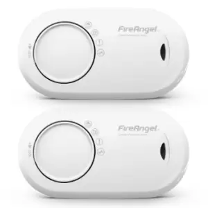 Fireangel CO Alarm With 10 Year Sealed For Life Battery - Twin Pack
