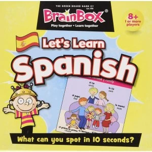BrainBox Let's Learn Spanish Card Game